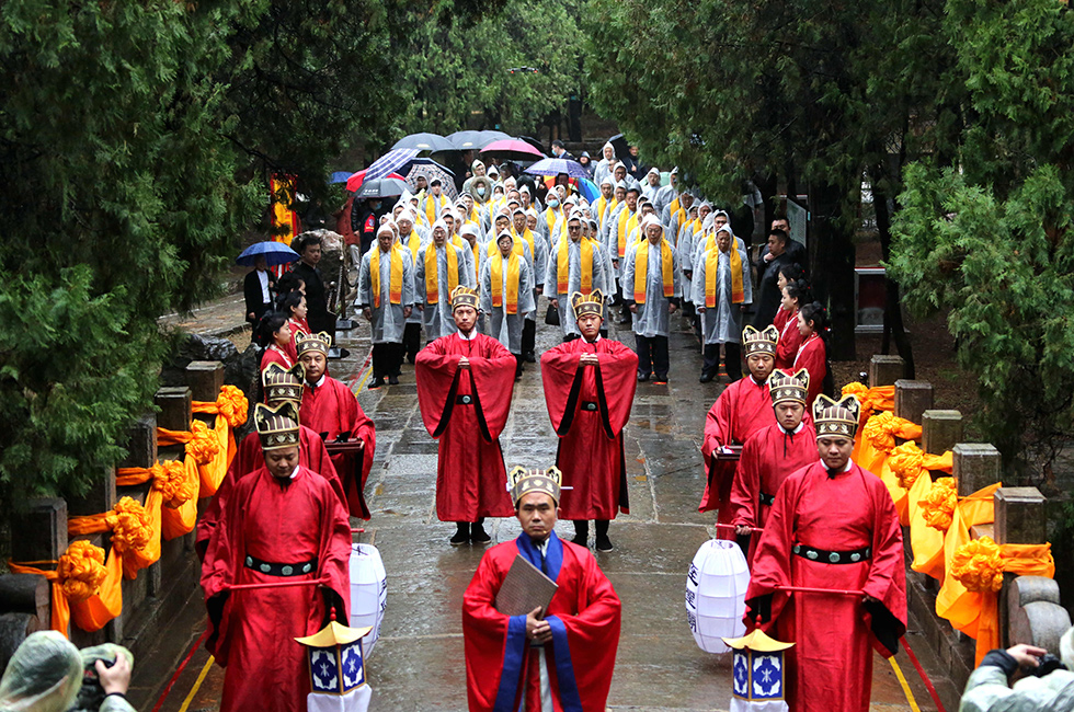 癸卯年尼山春季祭孔大典在山东曲阜举行